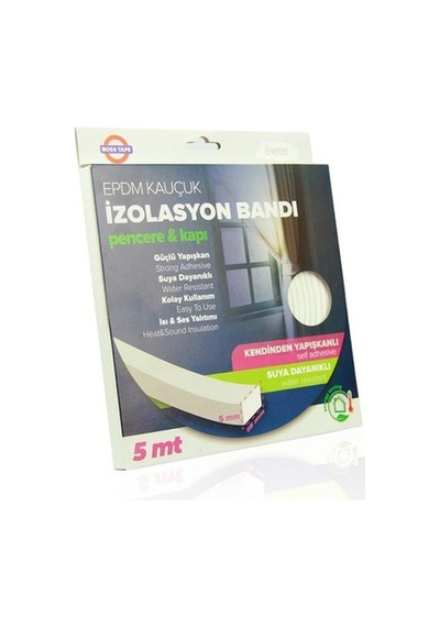 Geseus Epdm Pencere Izalasyon Bantı 15 Mmx5 Mt