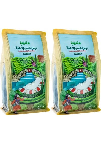 2'li Set Türk Yaprak Siyah Çayı 300g 2