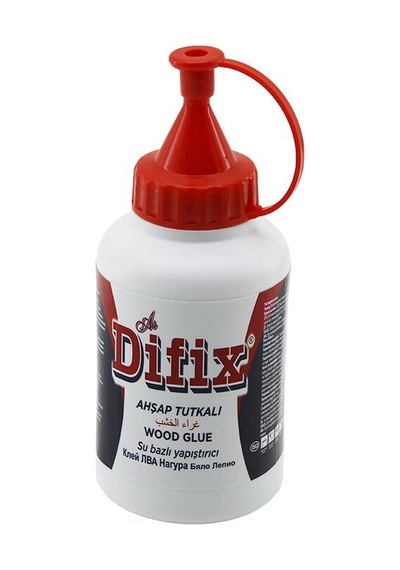 Difix Dfx-13 350gr Beyaz Ahşap Tutkalı Su Bazlı Yapıştırıcı - 12'li Paket