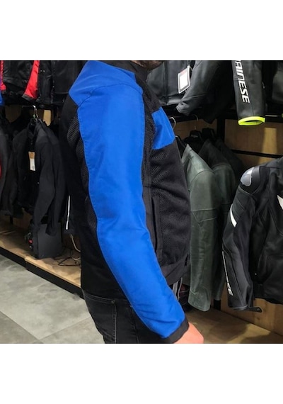 Venom Urban Yazlik Fileli Motosiklet Montu-48615-Mavi - Siyah