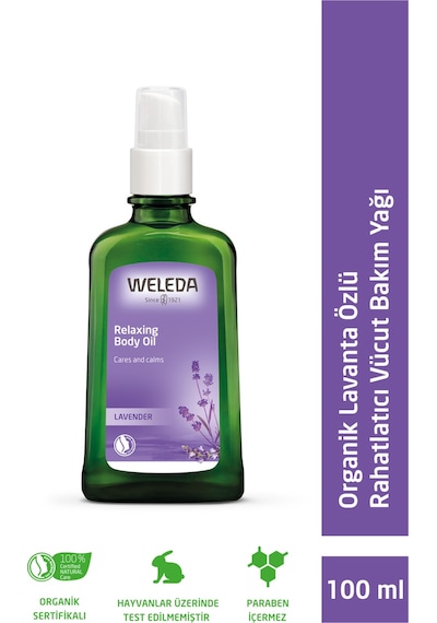 Weleda Organik Lavanta Özlü Vücut Bakım Yağı 100ml