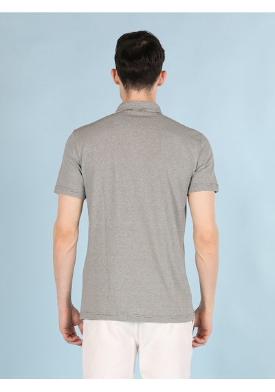 Colin'S Regular Fit Polo Yaka Erkek Yeşil Kısa Kol Tişört Cl1058657_Q1.V2_Kha Haki