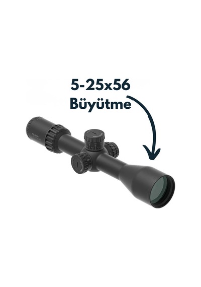 Vector Optics Tauron 5-25x56 Hd Mıl Dürbün Scff-71 Siyah