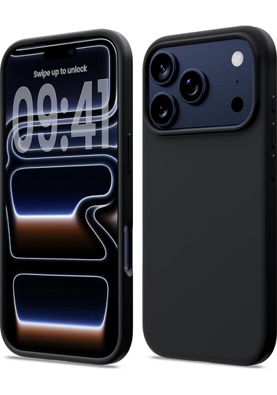 Nihcase Apple Uyumlu iPhone 17 Pro Max Kılıf Riog Leke Tutmaz Silinebilir Lansman Kapak