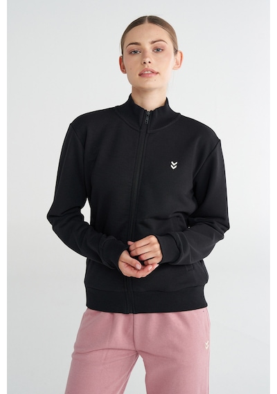 Hummel Pulse Female Fermuarlı Sweatshırt 922423-2001 Siyah