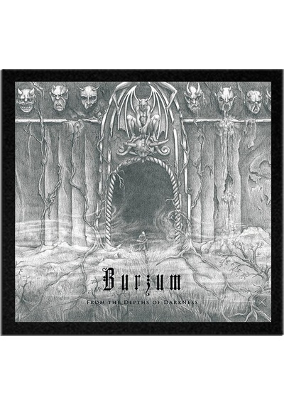 Beam Dijital Burzum From The Depths Of Darkness Albüm Arma Peç Patch Yama Çok Renkli