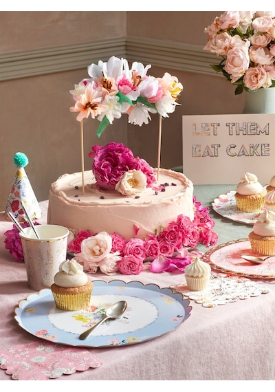 Meri Meri - Flower Bouquet Cake Topper - Çiçek Buketi Pasta Süsü Tüm Yaşlar