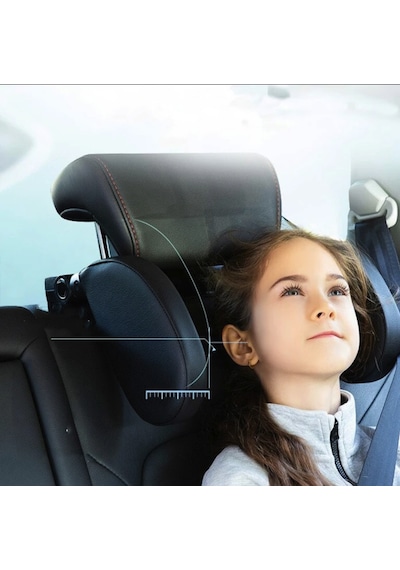 Boyun Destekli Araba Yastığı Kafa Boyun Dayama Araba Yastığı Ergonomik Uzun Yol İçin Yastık
