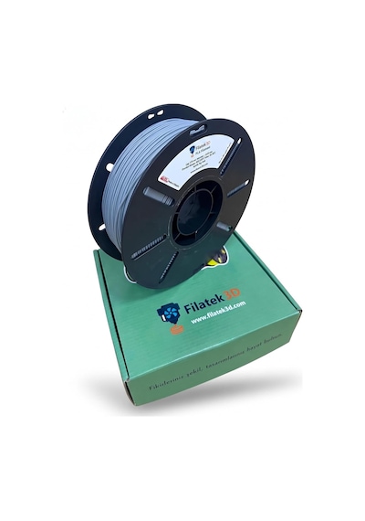 Pla + 1.75mm Gri 1kg 3d Yazıcı Filamenti - Profesyonel Baskı Kalitesi Çok Renkli