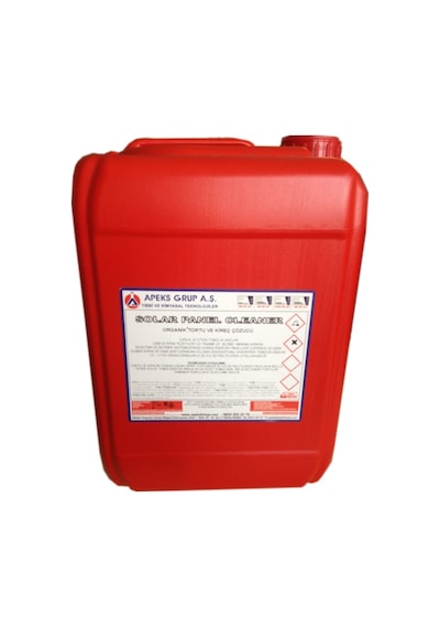 Solar Panel Cleaner Güneş Panel Organik Tortu ve Kireç Çözücü 10 Kg