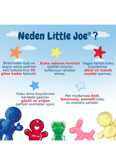 Little Joe Kötü Koku  Dolap Asma Kart Odour Neutraliser