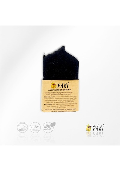 Aktif Karbon Sabunu 160gr 1 Adet