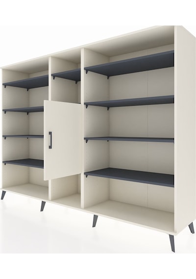 Hyperion Dolap 12 Raflı Tek Kapaklı 220x44x163 Aytaşı-aytaşı/ant Aytaşı-aytaşı/antrasit Hyperion Dolap 12 Raflı Tek Kapaklı 220x44x163 Aytaşı-aytaşı/ant Aytaşı-aytaşı/antrasit