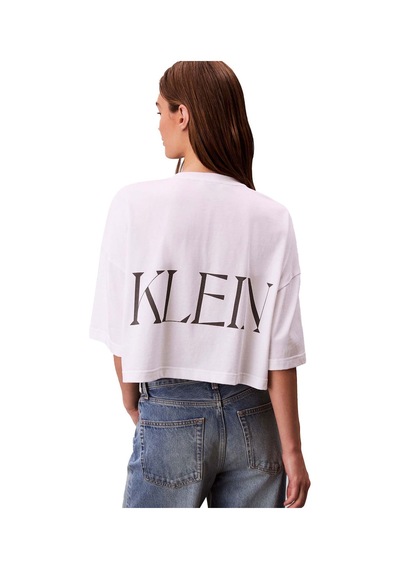 Calvin Klein Kadın T-shirt Beyaz