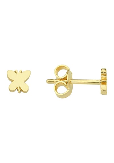 Goldkupe 14 Ayar Altın Küçük Kelebek Küpe 0,55 Gr-1819