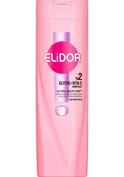 Elidor Ultra Işıltı 100 Şampuan 400 Ml 4 Adet