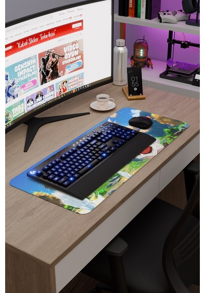 Klee Genshin Impact Anime Gacha V2 - 70x30 Xl Gaming Mouse Pad Fare Altlığı