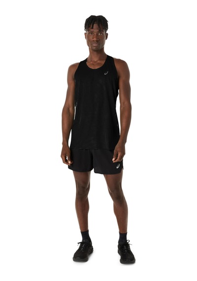 Asics Metarun Sınglet Erkek Siyah Beyaz Atlet 2011d287-001 Siyah - Beyaz