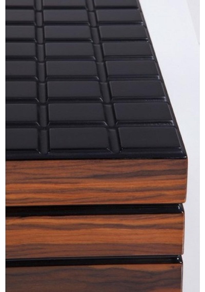 Parmida Humidor Puro Saklama Kutusu - Siyah/kahverengi 0165