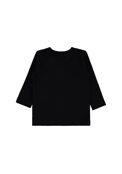 Civil Baby Kız Bebek Sweatshirt 6-18 Ay Siyah 19958733223w1-2 Siyah