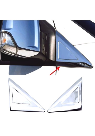 Vw Crafter 2006-2016 Krom Kelebek Cam Nikelajı 2 Prç P.çelik