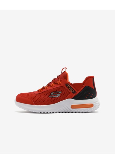 Skechers Bounder-tech - Ultra-brısk Büyük Erkek Çocuk Kırmızı Spor Ayakkabı 403850l Rdbk Kırmızı