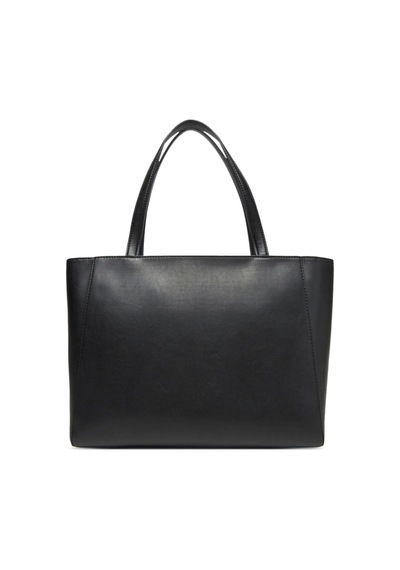 Calvin Klein Ck Re-lock Medıum Shopper Kadın Siyah Çanta Lv04f3223g-ub1 Siyah