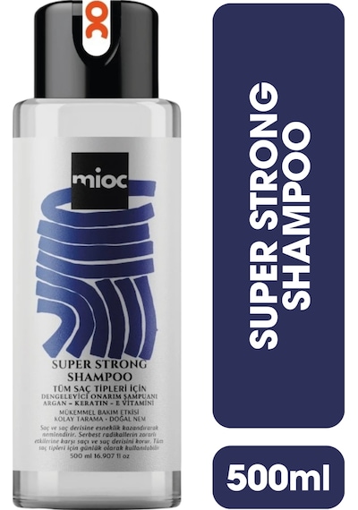 Mioc Kozmetik Super Strong Şampuan 500 ML