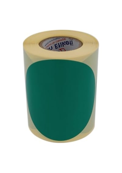 75 Mm Kendinden Yapışkanlı Daire Renkli Etiket - 300 Adet 124-Pembe