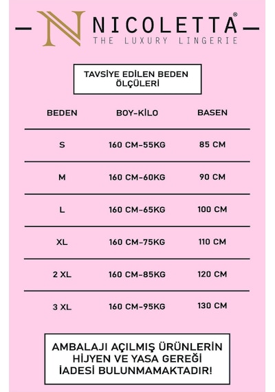 Nicoletta Kadın Külot 5 Li Paket Yüksek Bel Pamuklu Likrali Ribana Kaşkorse Fitilli Somon