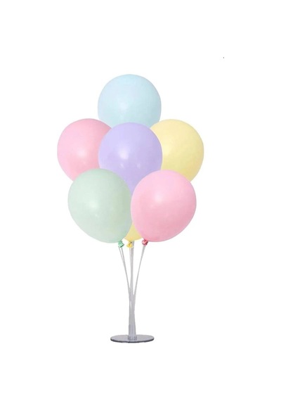 Makaron Balon 12" İnç 25 Adet Karışık Renkli Balon