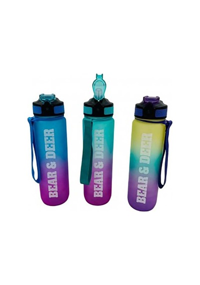 Ceren Mt0047 B&amp Amp D Degrade Sport Matara 1000ml Çok Renkli