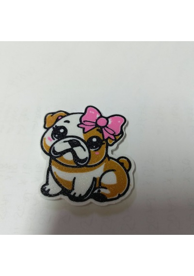 Süslü Bulldog Magnet