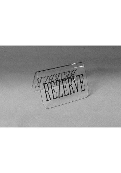 Pleksi Rezerve Şeffaf - 5 Adet