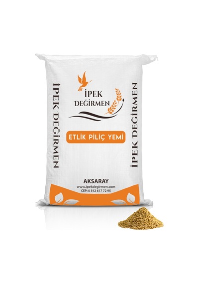 İpek Değirmen Etlik Piliç Yemi 5 kg Dengeli Gelişim ve Yüksek Enerjili Besleme Yemi