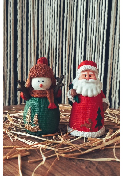 Kardan Adam Noel Baba Yılbaşı, New Year, Yeni Yıl Hediye Biblo 01