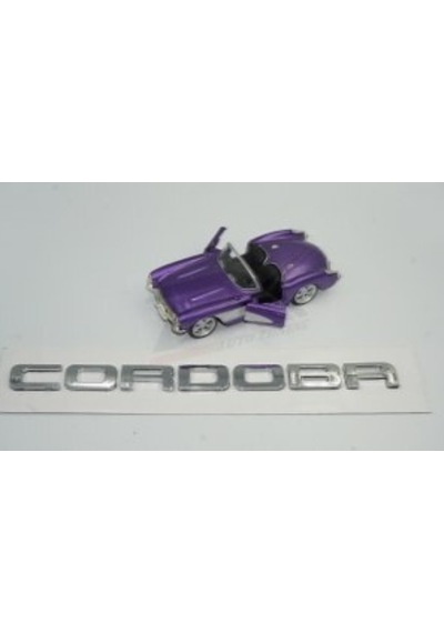 Seat Cordoba 98-2010 Yeni Nesil Bagaj Krom Abs 3M 3D Yazı Logo Am