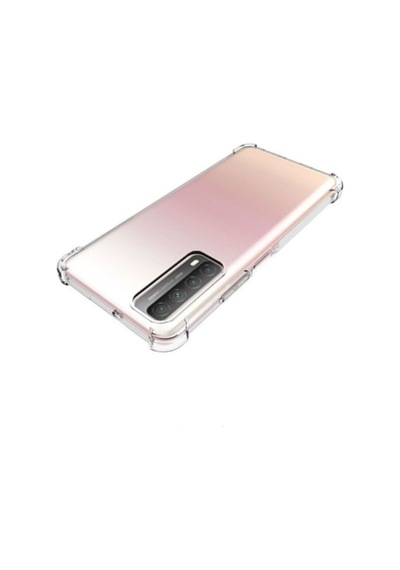 Huawei P Smart 2021 Kılıf Zore Nitro Anti Shock Silikon Renksiz