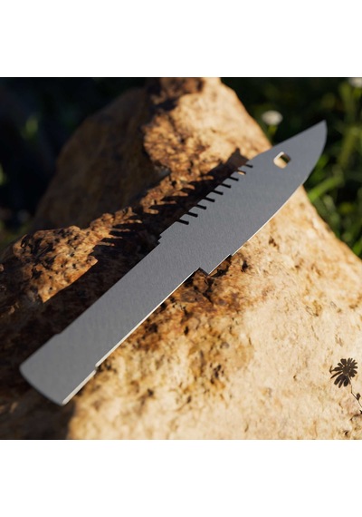 Kamp Ayısı Spearset 4 Lü Bushcraft Mızrak Ucu Seti - Avcılık Ve Hayatta Kalma Ekipmanı Gri