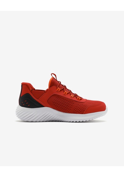 Skechers Bounder-tech - Ultra-brısk Büyük Erkek Çocuk Kırmızı Spor Ayakkabı 403850l Rdbk Kırmızı