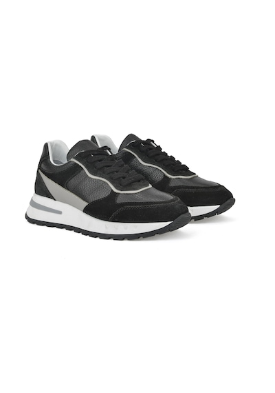 Ziya, Kadın Hakiki Deri Sneaker 1431000z6020 Siyah 1431000z6020 000 Siyah