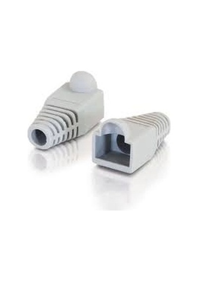 Beek Rj45 Kablo Koruma Kılıfı Plastik Gri Cat5/Cat6 100Lü Pkt