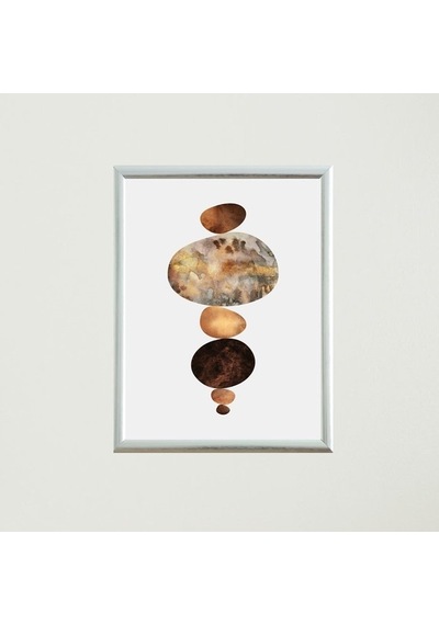 Denge Çerçeveli Poster Tablo