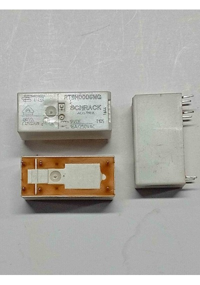Rt9h0006wg 9v 16a 1no 6pın Schrack Güç Röle 2 Adet