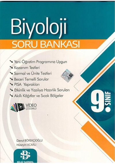 Bilgi Sarmal 9.Sınıf Biyoloji Soru Bankası