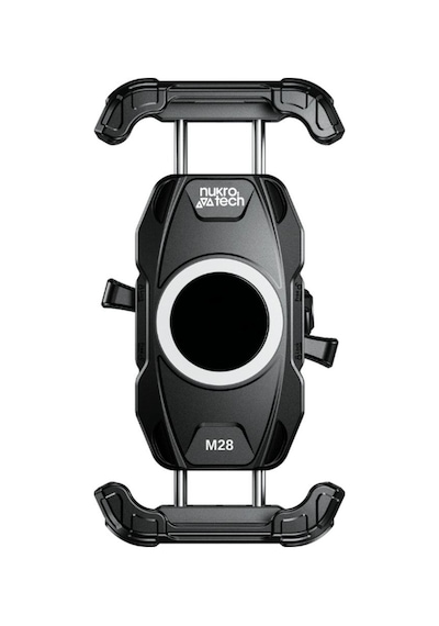 Nukrotech M28 Titreşim Modüllü Motosiklet Telefon Tutucu