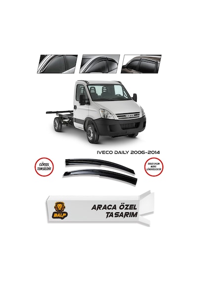 İveco Daily Cam Rüzgarlığı 2li Takım 2006 - 2014