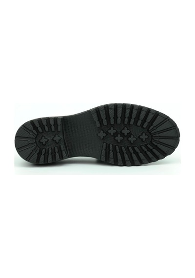 Tuna Hakiki Deri Eva Taban Loafer Kadın Ayakkabı - L264192 Siyah Garni Leopar Baskı Tuna Hakiki Deri Eva Taban Loafer Kadın Ayakkabı - L264192 Siyah Garni Leopar Baskı
