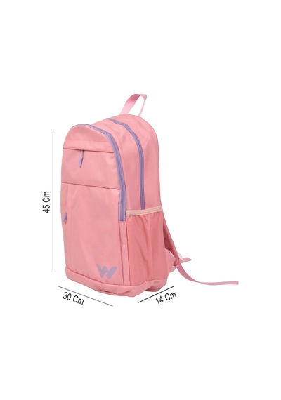 Pembe-lila Çok Bölmeli Okul Seyahat Laptop Sırt Çantası Combat