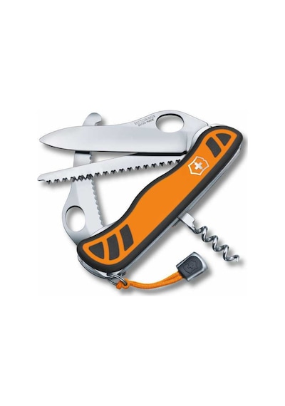 Victorinox 0.8341.Mc9 Hunter Xt Kamp Çakı Siyah - Turuncu